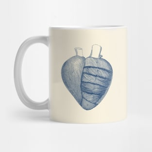 Heart Diagram - Vintage Anatomy Mug